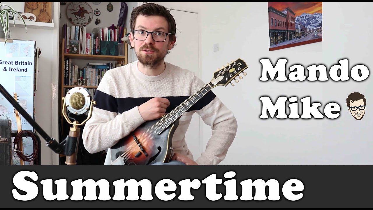 Summertime by George Gershwin - Mandolin Lesson (Beginner & Intermediate)