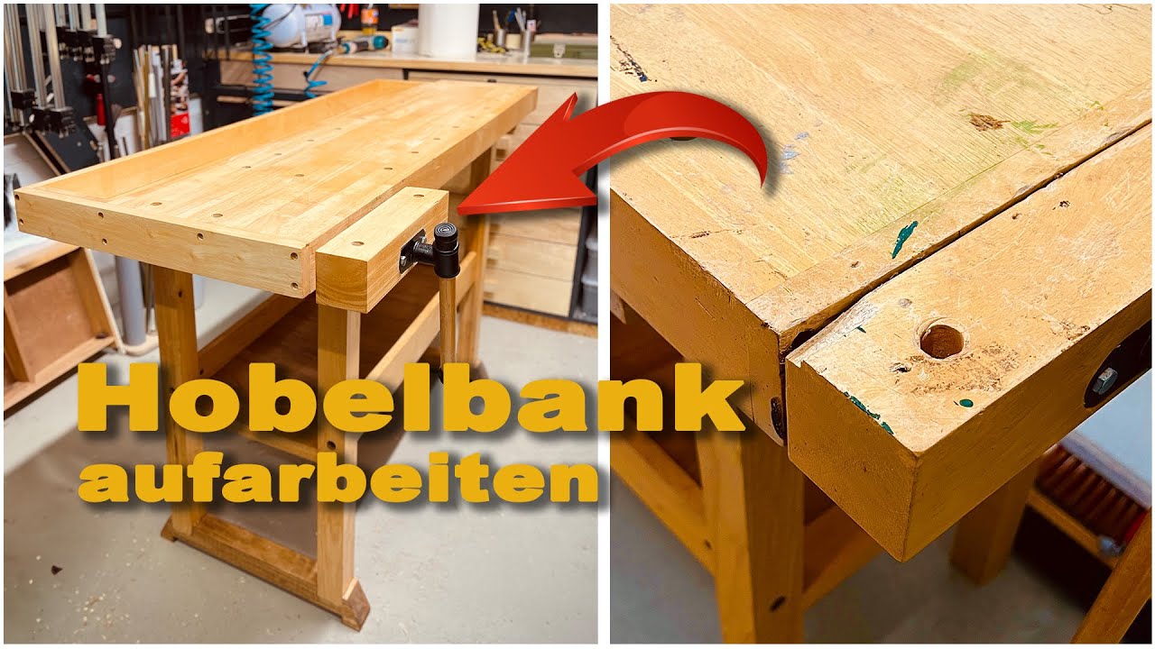Billige Hobelbank frisch gemacht. ★ Ali Der Bastler ★