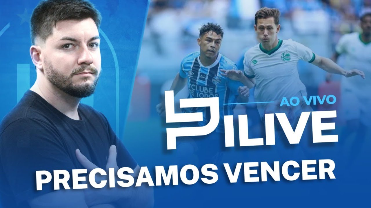 (PILIVE) AO VIVO FALANDO DE GRÊMIO | VENCER PARA RETOMAR A CONFIANÇA | LIVE DO PILAR
