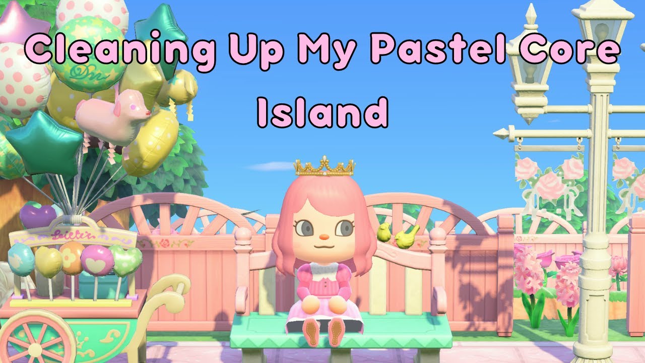Working on My Pink Pastel Core Island!! // Animal Crossing New Horizons