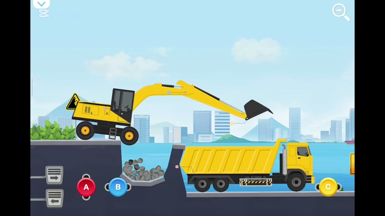 Truk Excavator | Gagal berkali-kali, excavator sulit dikendalikan! Dump truck mengangkut batu besar!