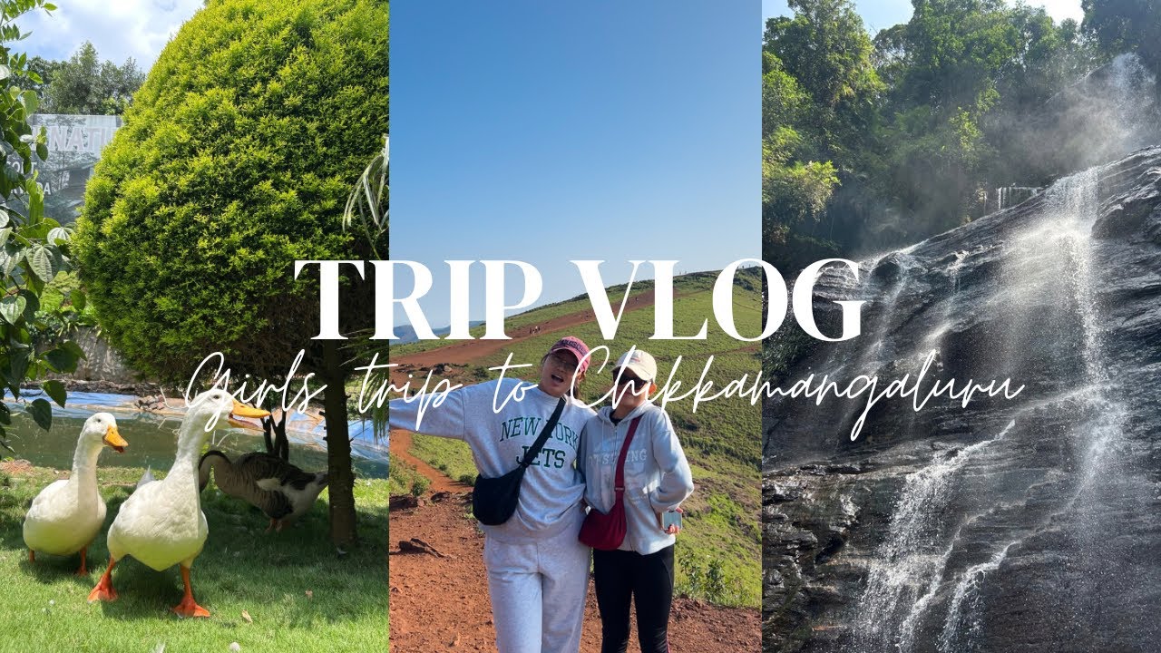 girls trip trekking 🏔️ | Chikkamangaluru | Tibetan vlogger