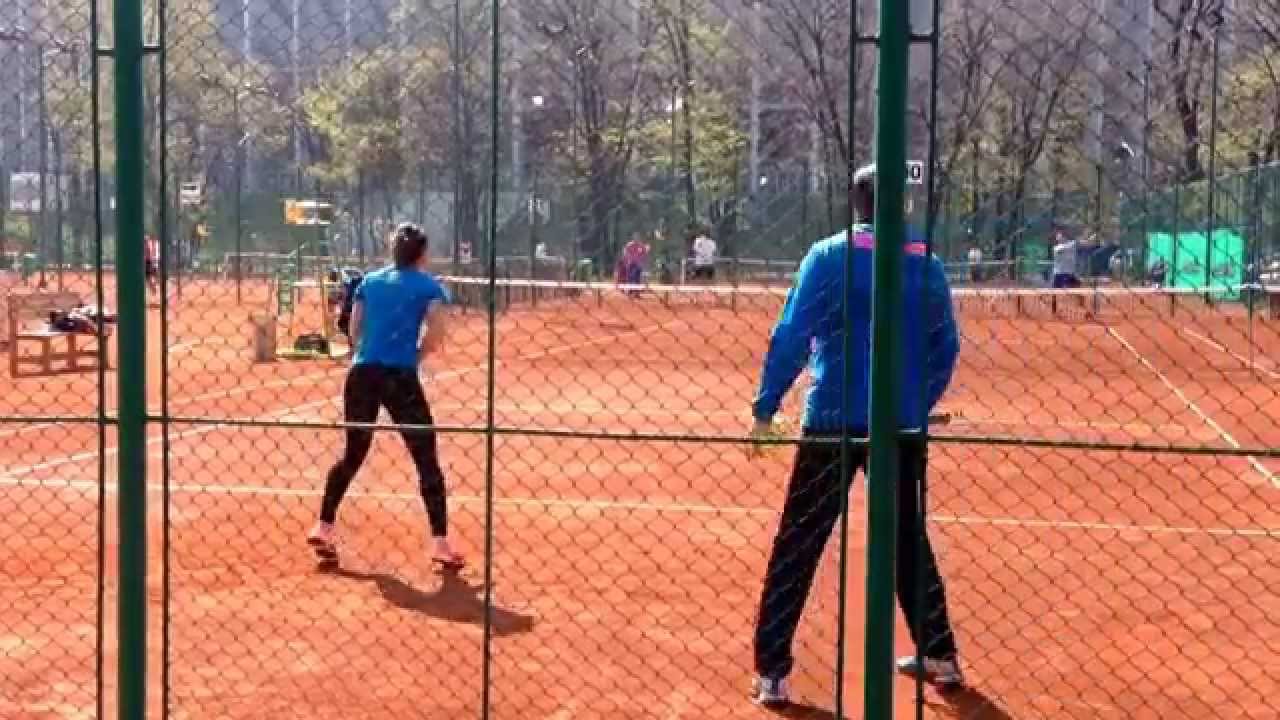 Simona Halep , training 2014