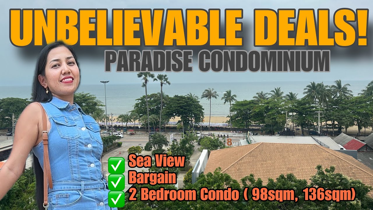 HUGE 2 BEDROOM CONDO WITH SEA VIEW. BARGAIN BASEMENT PRICE!