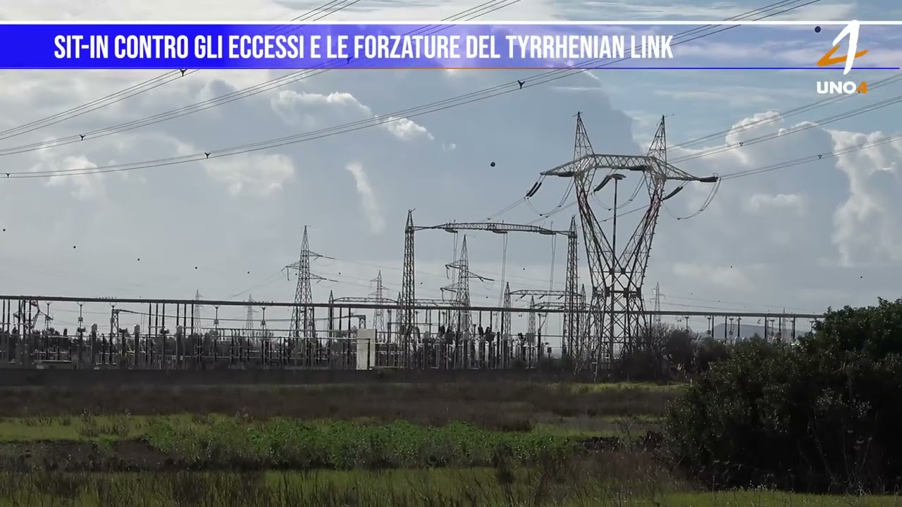 Sit-in contro gli eccessi e le forzature del Tyrrhenian link