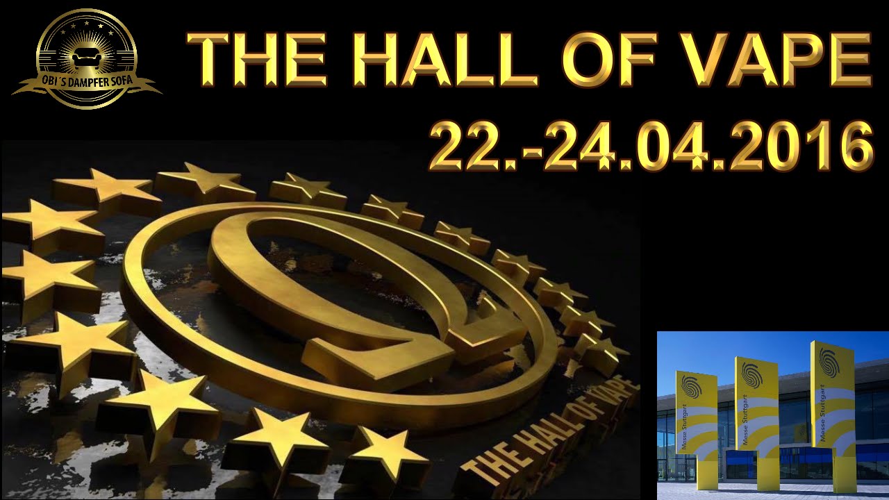 Hall of Vape 2016 in Stuttgart