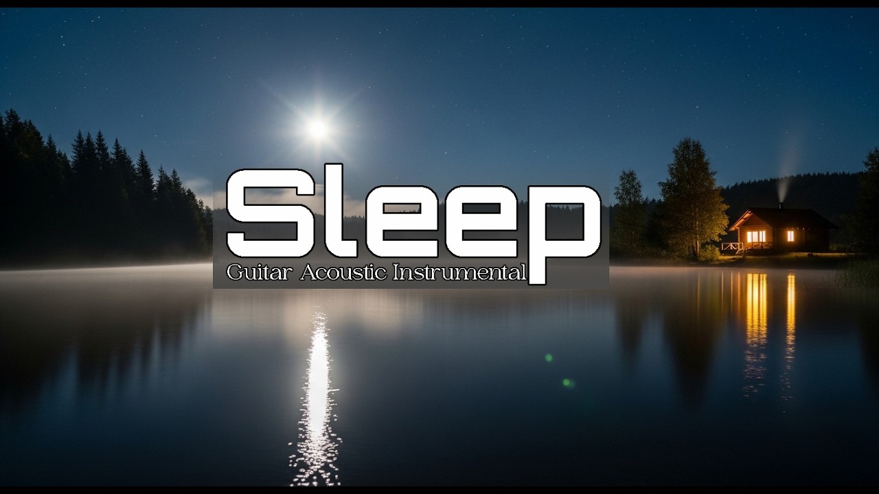 Sleep Guitar Instrumental 🌌 Soft Guitar Music for Relaxation & Sweet Dreams