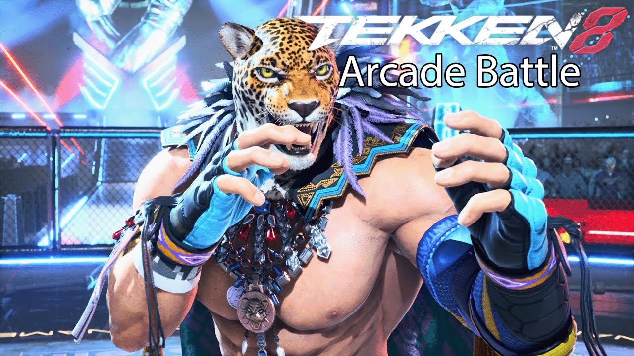 Tekken 8 - King Arcade Battle Full Gameplay