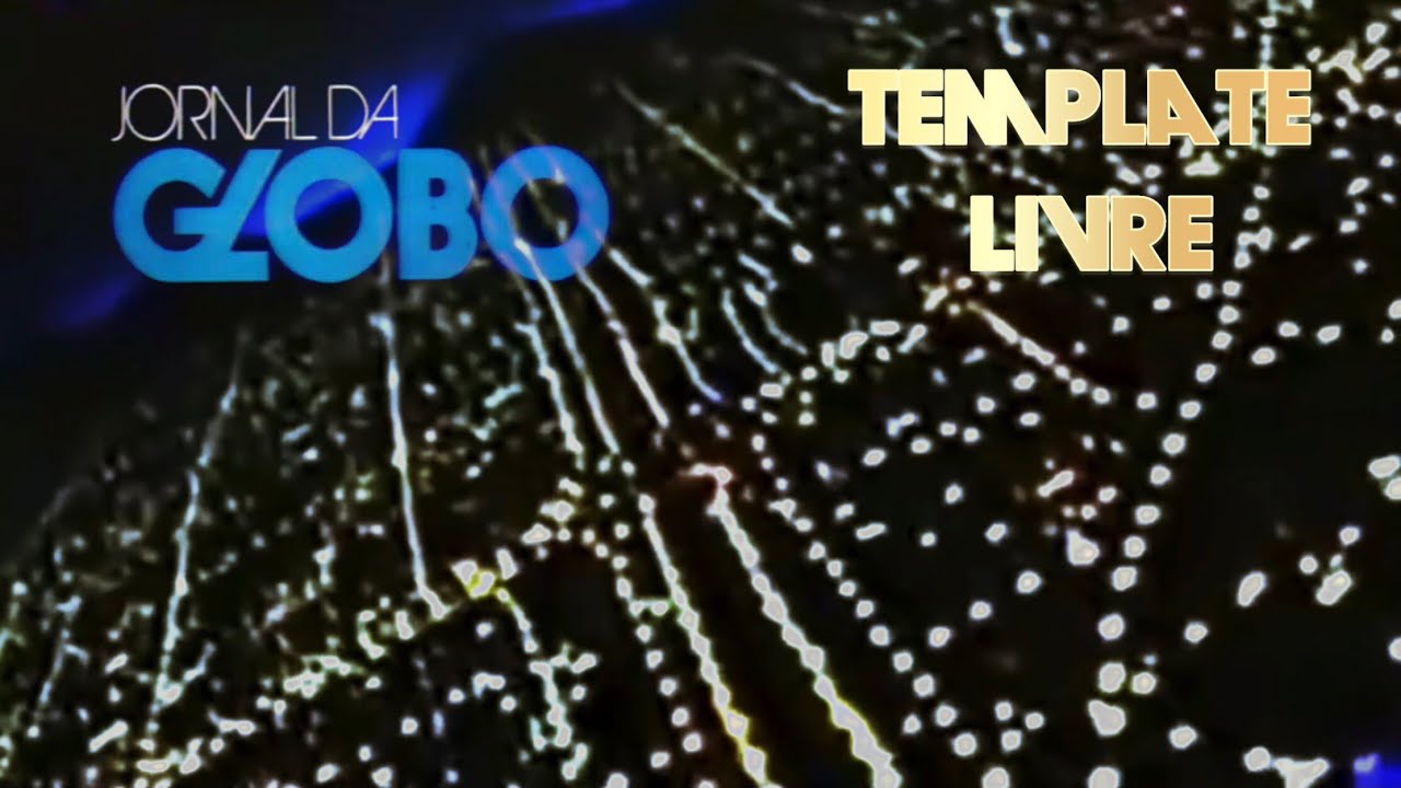 (USO LIVRE) Vinheta Limpa Jornal da Globo 1982-1983 | Rede Globo