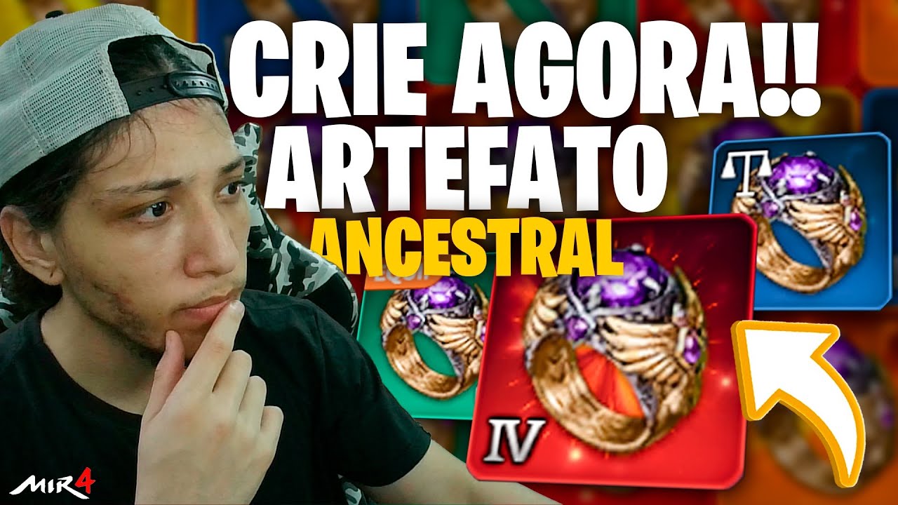 APRENDA AGORA COMO CRIAR E COMO FUNCIONA O NOVO ARTEFATO ANCESTRAL NO MIR4 GLOBAL