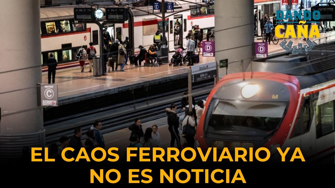 Nuevo caos ferroviario en España, aunque esto ya no sea noticia
