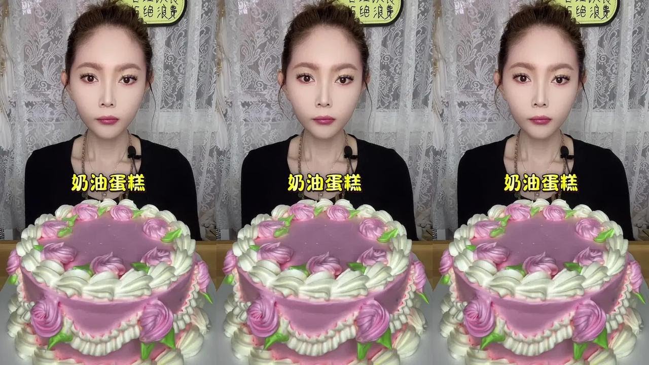 Original Video, Dessert, Cake, kwai mukbang Chinese, kwai eating show
