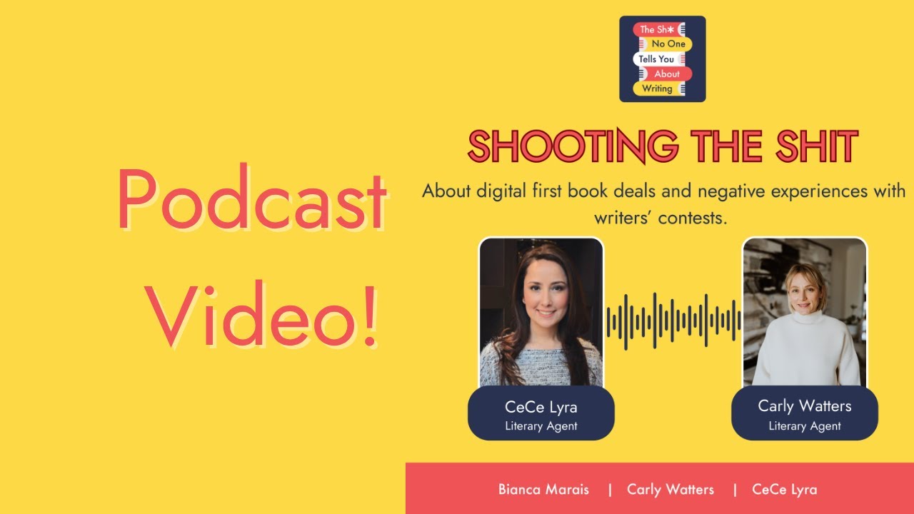 Shooting the Shit about digital first book deals and negative experiences with writers' contests