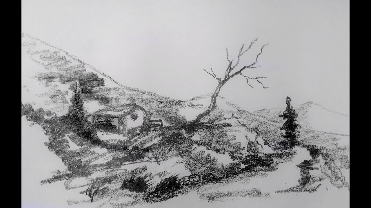 DESSIN AU CRAYON GRAPHITE