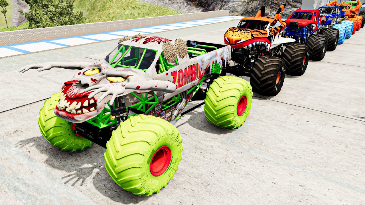 Unbelievable Monster Jam Monster Trucks Crush & Crash Spectacle - Monster Truck Mayhem