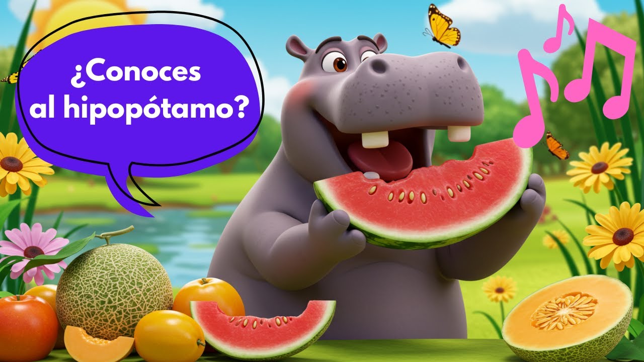 ¿Conoces al hipopótamo? / Canciones infantiles / CantaColitas
