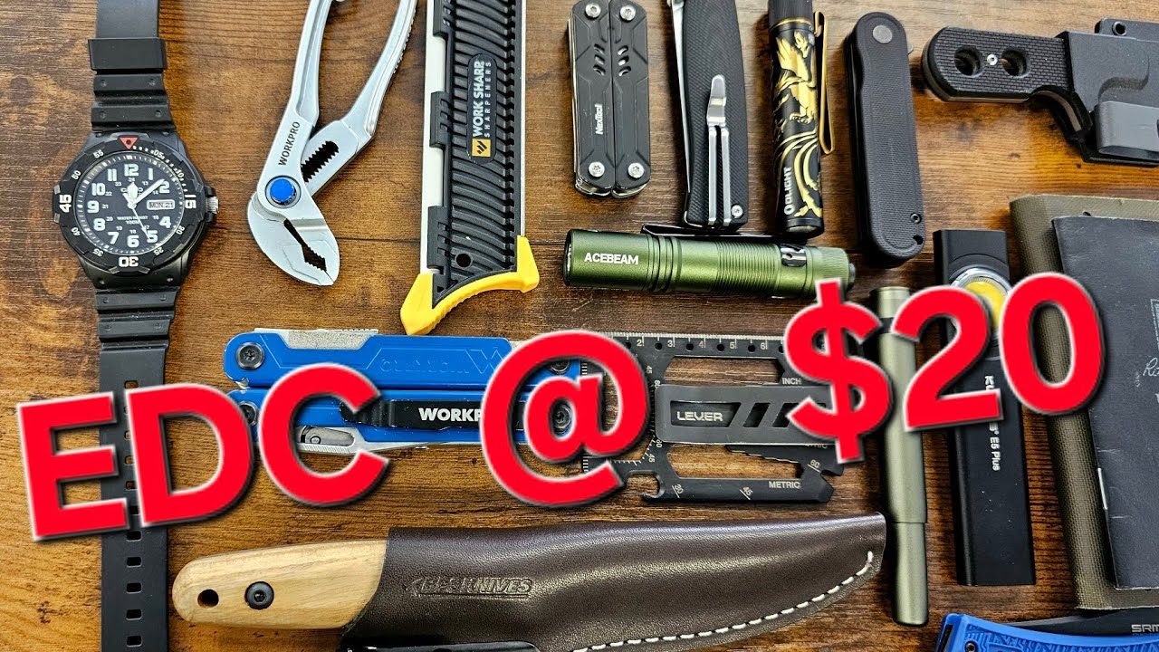 The Best EDC Gear I've Found Around $20 (A-List)