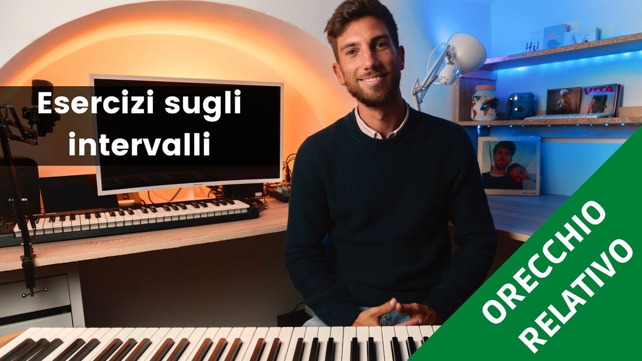 Esercizi sugli INTERVALLI - Migliora il tuo orecchio relativo