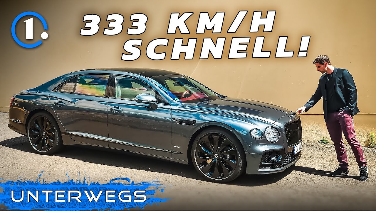 Das sollte nicht möglich sein! Bentley Flying Spur | UNTERWEGS mit Daniel Hohmeyer