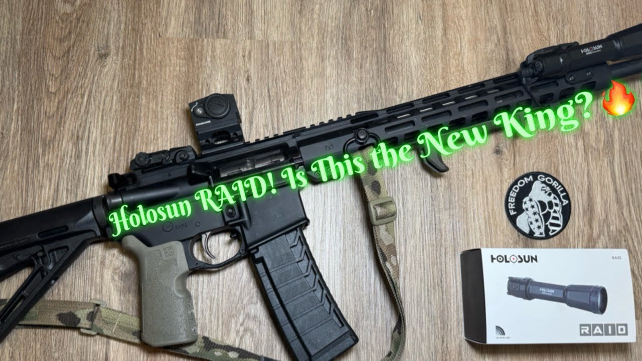 Holosun RAID Unboxing & Review: The Ultimate Rifle Illumination Device?