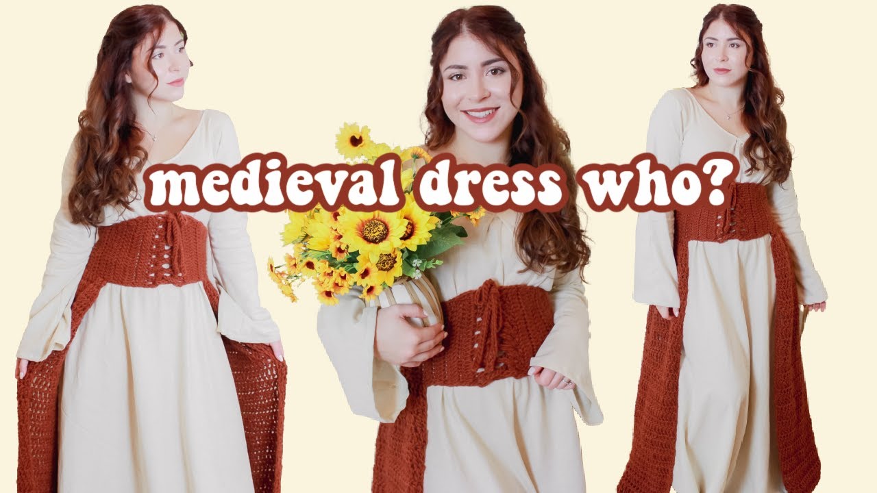 Can I CROCHET and SEW a medieval HALLOWEEN costume?