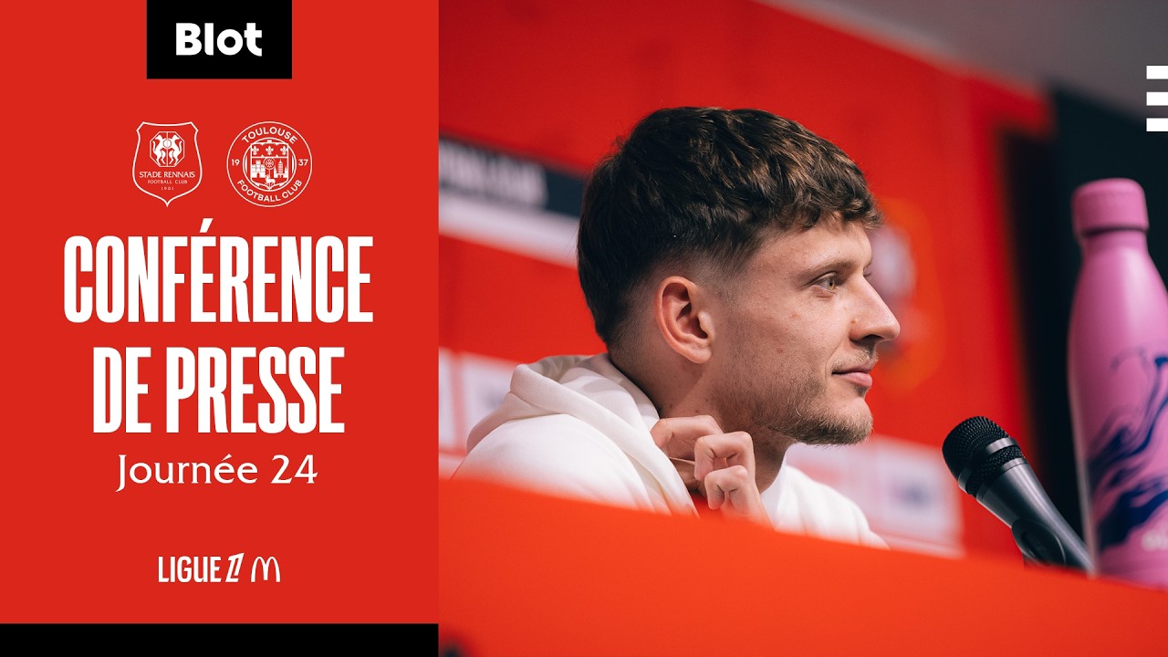 📽🎙 J24 | Conférence de presse avant SRFC / Toulouse FC