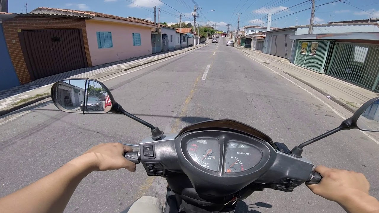 COMO SE COMPORTA A BURGMAN 125 COM GARUPA