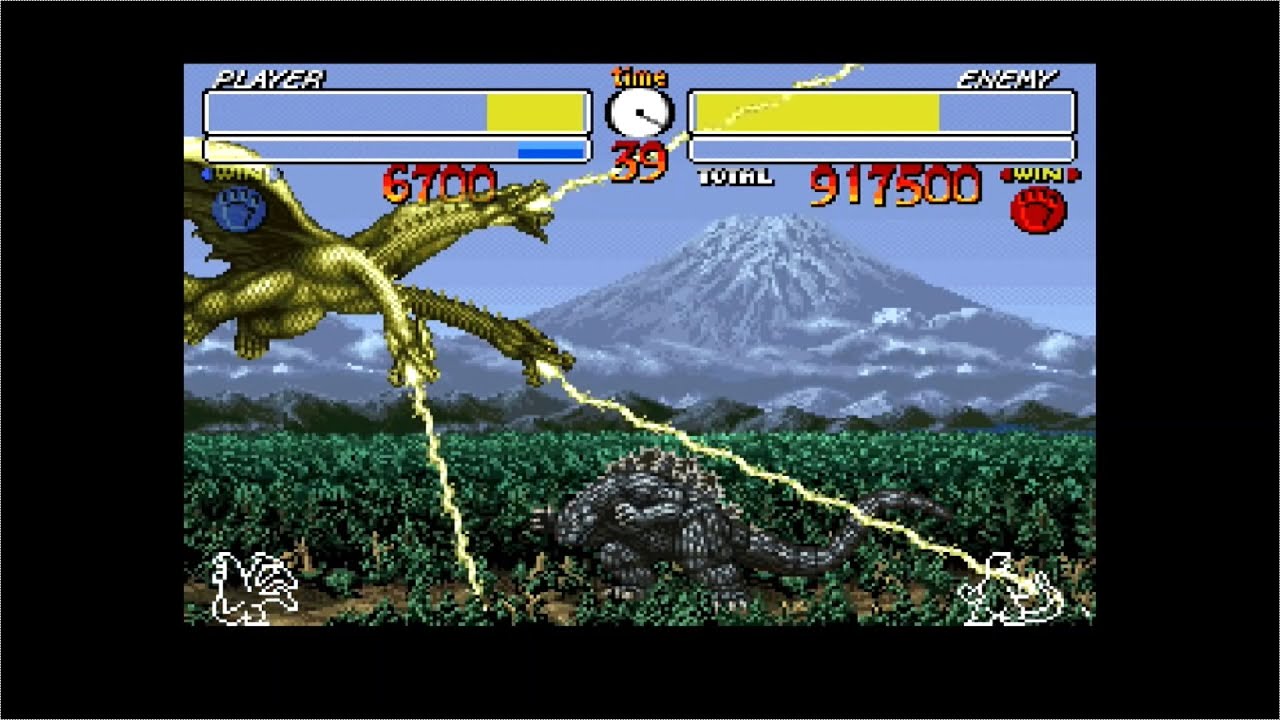 ゴジラ　怪獣大決戦（SFC）　クリア動画