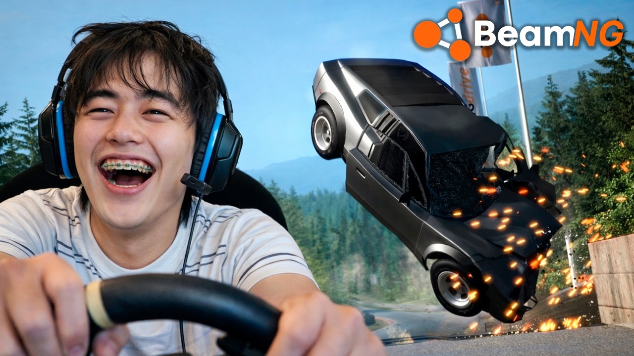 УГАР В BEAM NG 🤣 АСЛАН ШУКАША УЧИТ ВОДИТЬ СЫНА | BEAM NG DRIVE