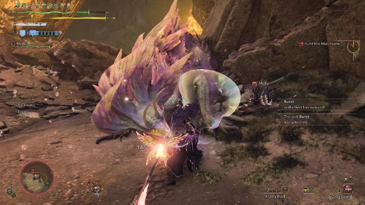 Monster Hunter Wilds Mizu 2'46 Charge Blade