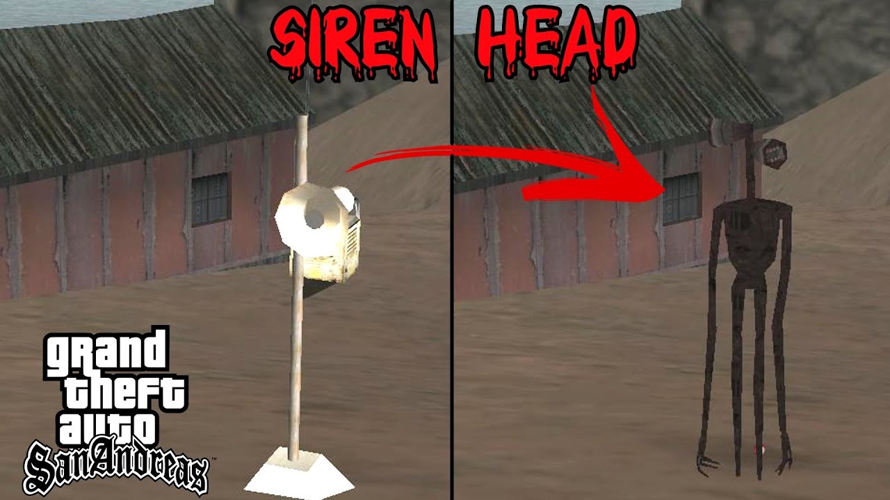 SIREN HEAD has been here since 1992 - GTA San Andreas - WHISPERS IN THE BUSH 4