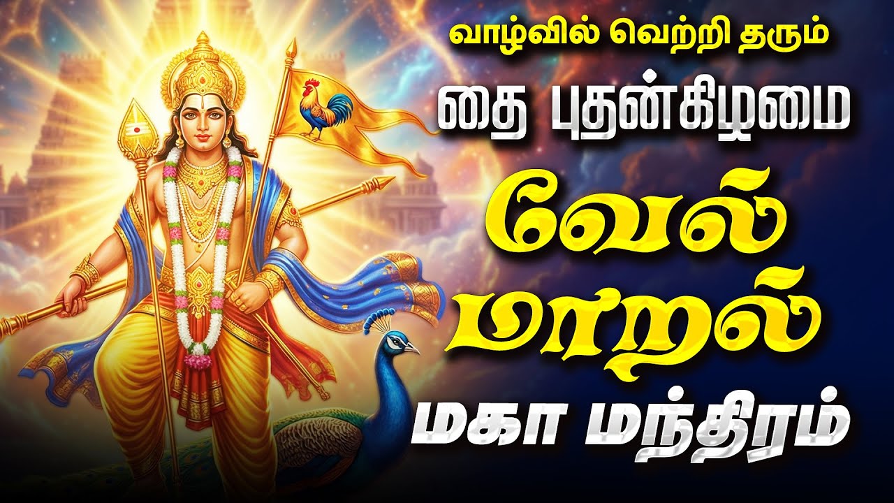 🔴LIVE | தை புதன்கிழமை கேட்க வேண்டிய மிகவும் சக்தி வாய்ந்த வேல் மாறல் மகா மந்திரம் VEL MAARAL