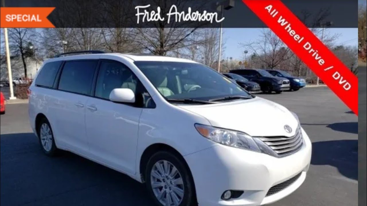 2013 AWD Toyota Sienna XLE - Best Configuration and Features!