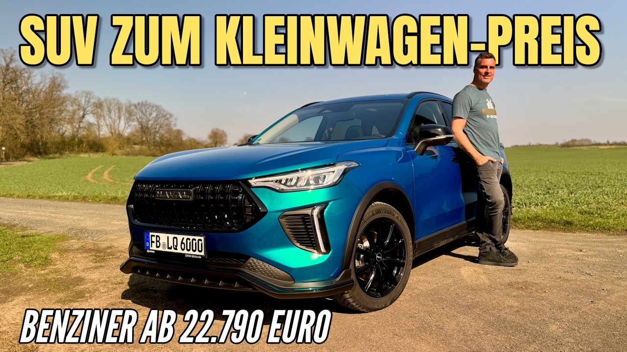 GWM HAVAL JOLION PRO: Nur 22.790 Euro - Alternative zum Dacia Duster? SUV mit 177 PS | Test | 2026