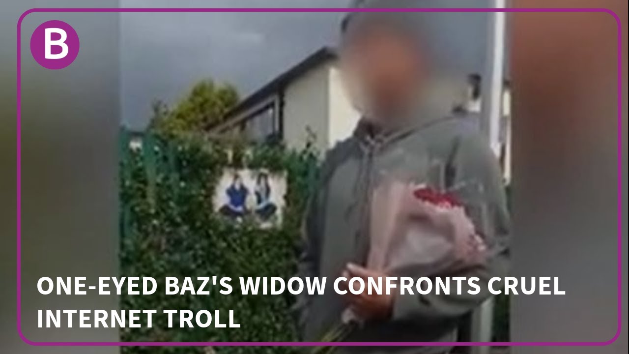 Grieving widow of Birmingham legend One-Eyed Baz confronts cruel internet troll