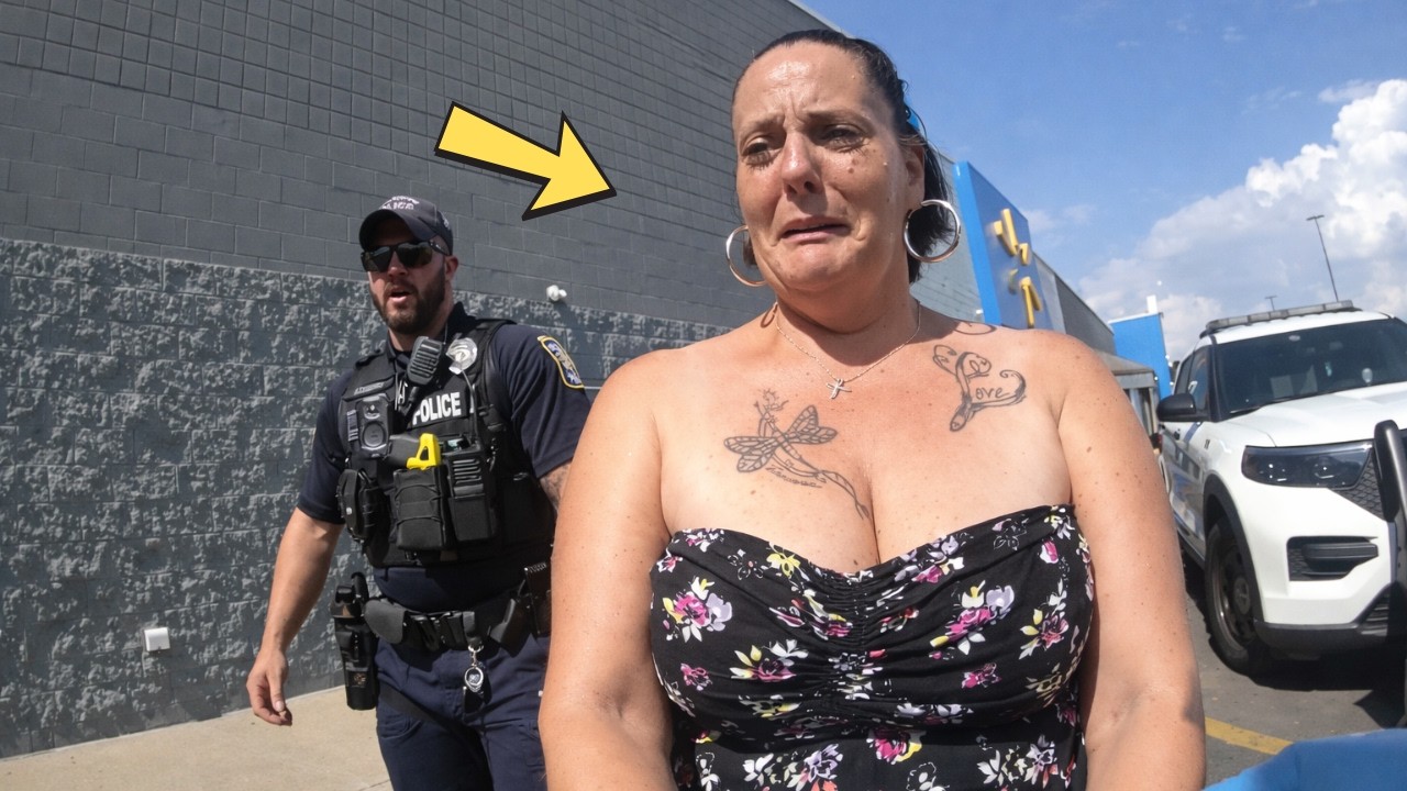 Karen Shoplifter Make Excuses About Stealing on Walmart&mdash;Jailed Seconds Later