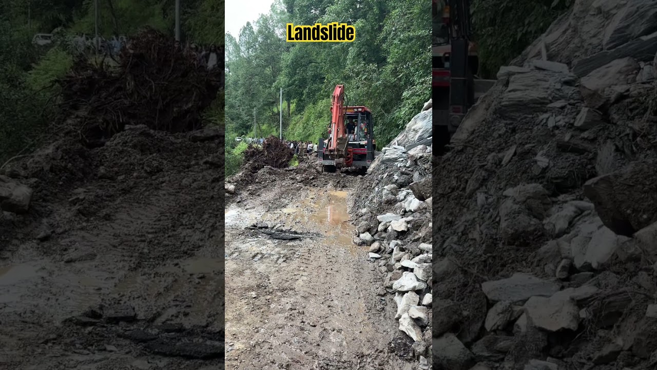 MASSIVE Landslide Destroys Everything in Seconds! | Caught on Camera #uttarakhand