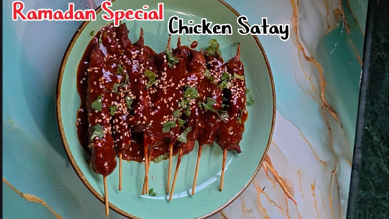 🌙 Ramzan Iftar Special 🌙 | Juicy Chicken Satay 😍 | Easy & Tasty Starter