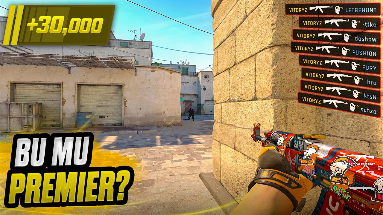 Faceit 3000+ ELO Oyuncuları Premier Girerse Ne Olur? | Dust 2 (CS2 POV/Gameplay)