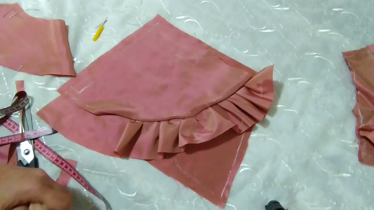 Yandan Fırfırlı Etek.                  #etekdikimi#recycling #amazing#bendensize