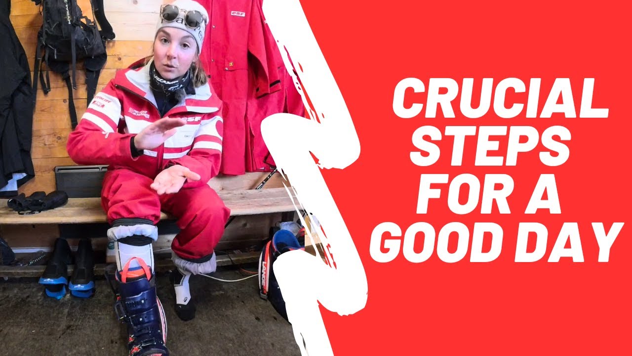 How to get ready before skiing