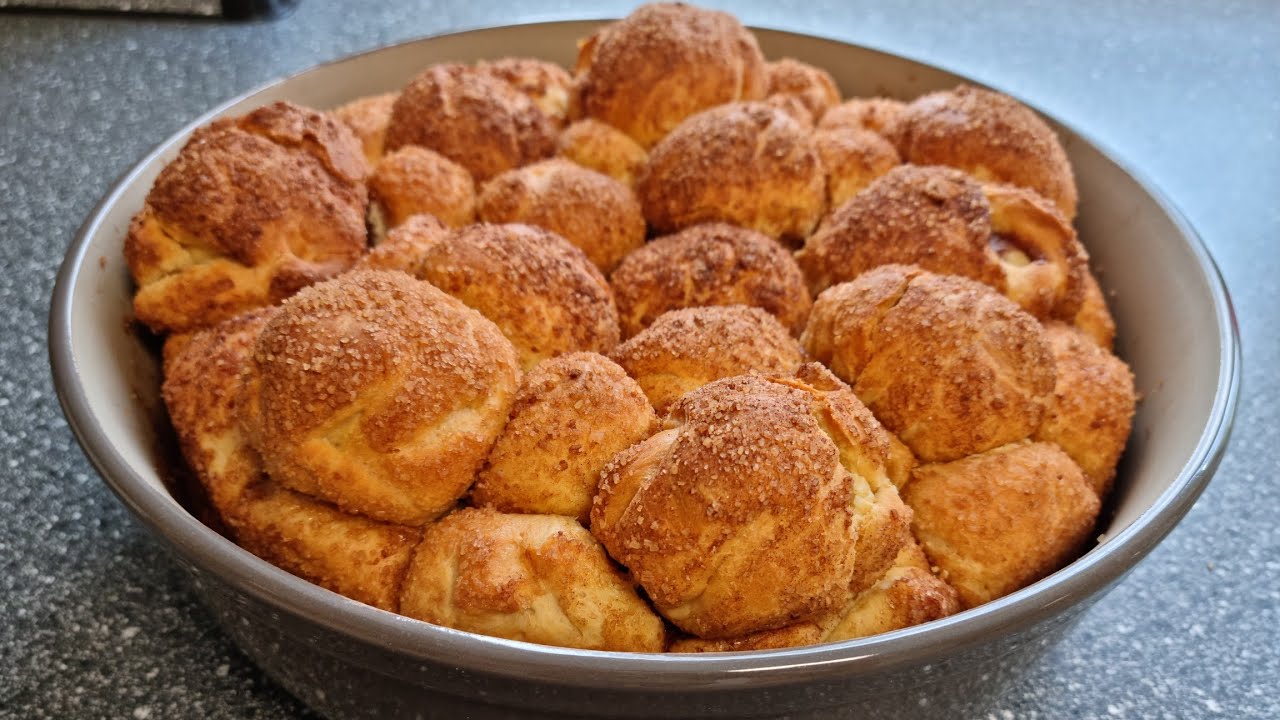 Monkey 🐵 Bread aus der Stoneware Rund "Leila" von Pampered Chef