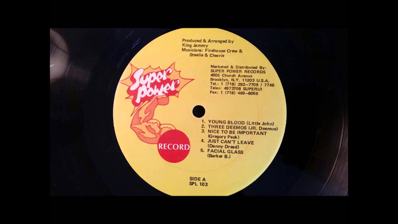 Junior Demus - Three Demus - Super Power LP 1990