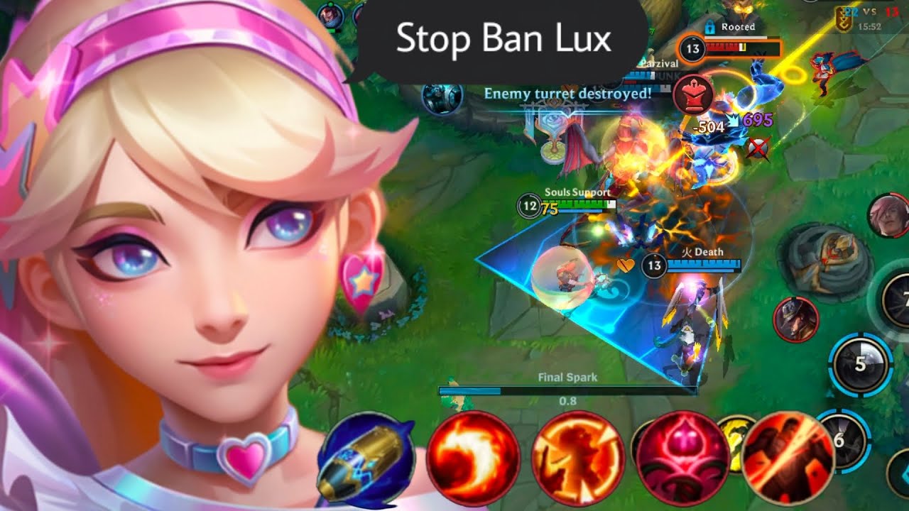 Stop Ban Lux Please 😭 / Lux Gameplay S12