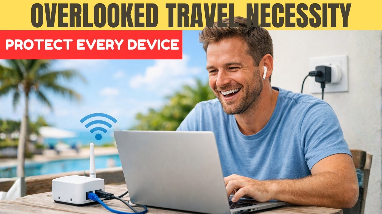 5 Reasons to Pack a TRAVEL ROUTER on Your Trips! (Protect Your FAMILY)