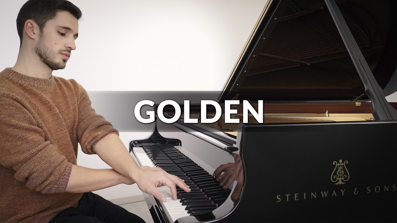 Golden - KPop Demon Hunters | Piano Cover + Sheet Music