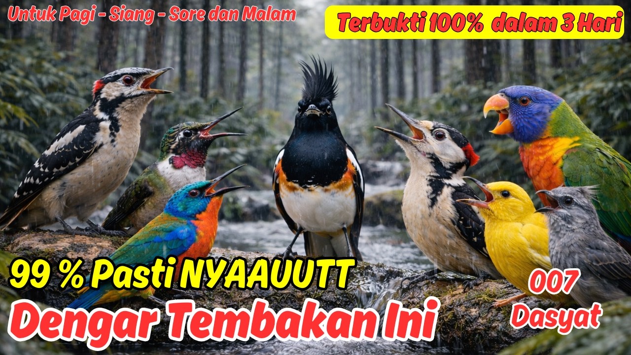 Audio Murai Batu Gacor Untuk Latihan Tembak Rapet