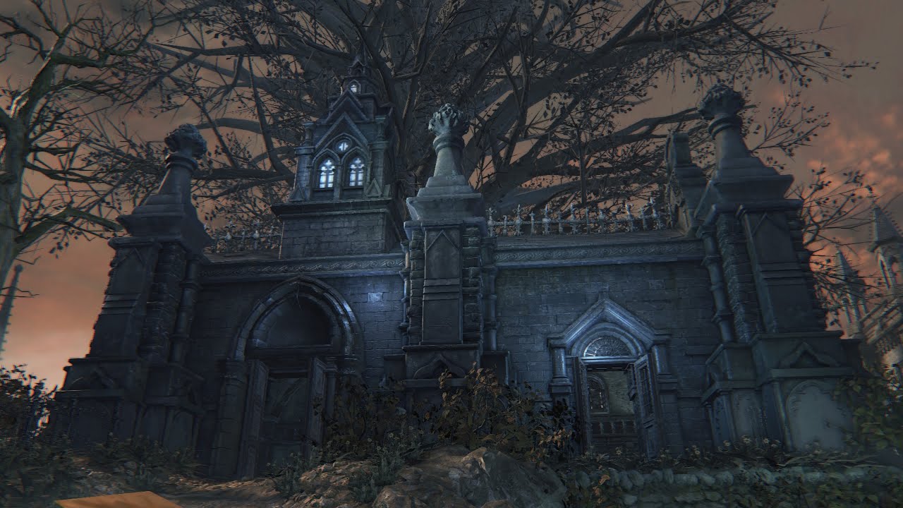 Bloodborne ブラッドボーン #09 聖堂街2 医療教会の工房 捨てられた古工房