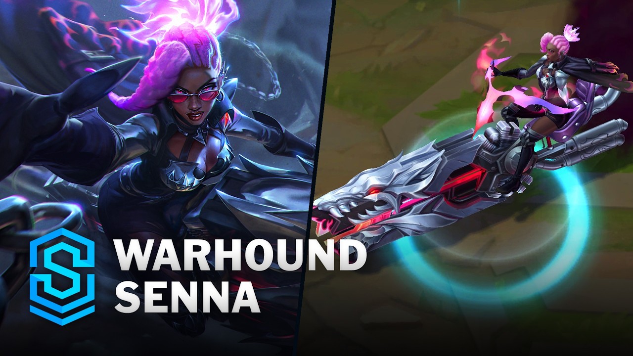 Warhound Senna Skin Spotlight - Pre-Release - PBE Preview - League of Legends