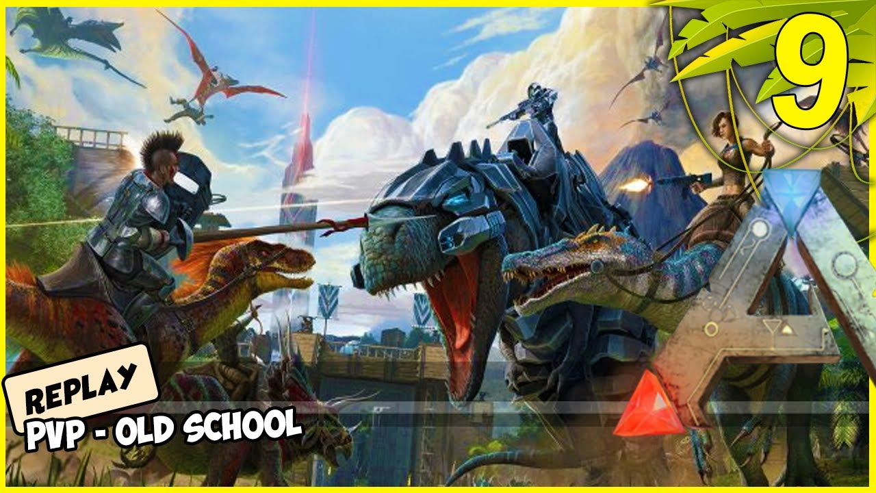 ARK pvp old School - ARK Survival Evolved (ep9)
